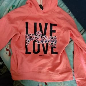 Girls reebok hoodie